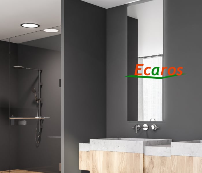 Mirror with heating | Electric heating | Ecaros.eu